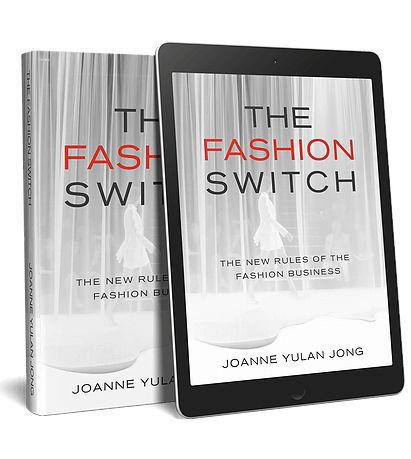 The Fashion Switch book cover by Joanne Yulan Jong