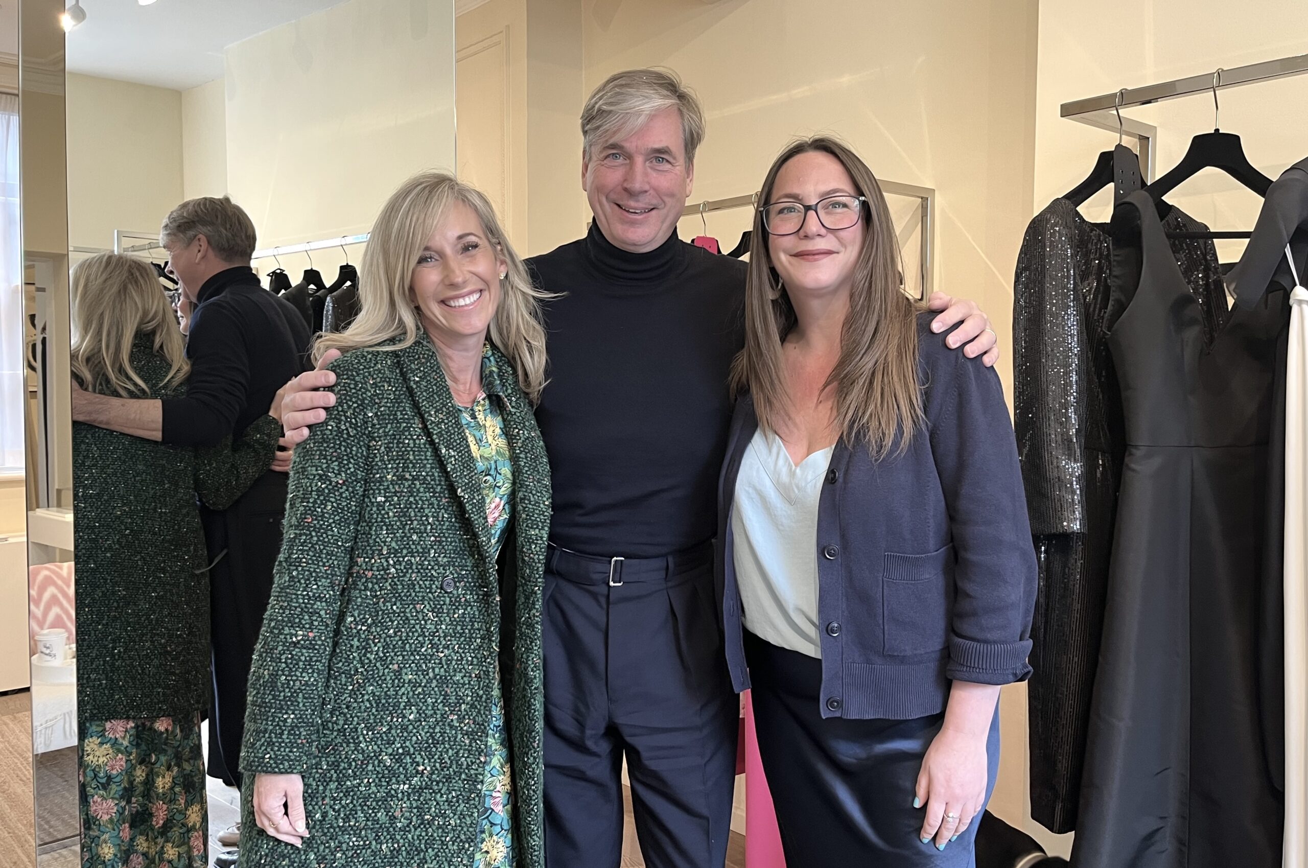 Stewart Parvin, Ally Van Iten, and Emma Higgins